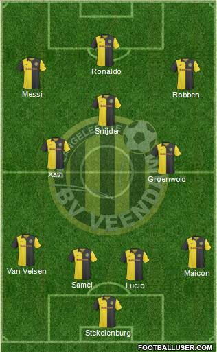 BV Veendam Formation 2010