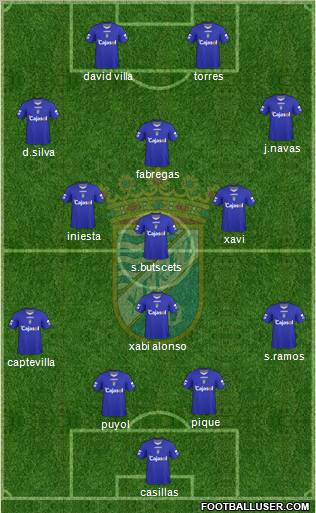 Xerez C.D., S.A.D. Formation 2010