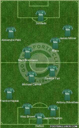 Goiás EC football formation