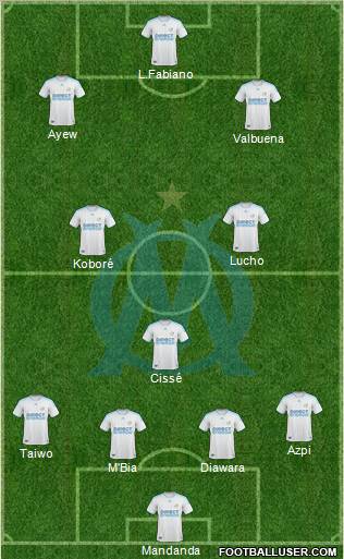 Olympique de Marseille Formation 2010