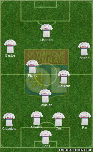 Olympique Lyonnais Formation 2010