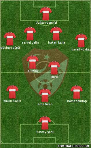 Turkey Formation 2010
