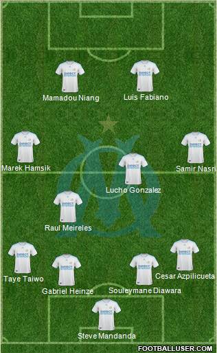 Olympique de Marseille Formation 2010