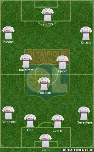 Olympique Lyonnais Formation 2010