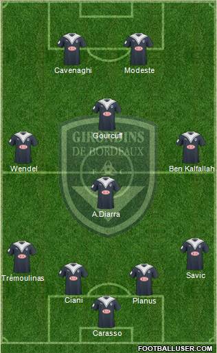 FC Girondins de Bordeaux Formation 2010