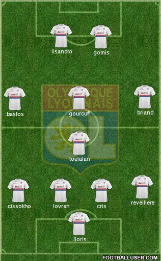Olympique Lyonnais Formation 2010