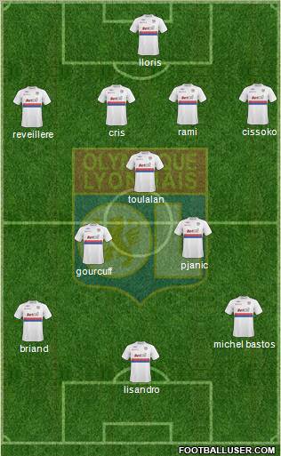 Olympique Lyonnais Formation 2010