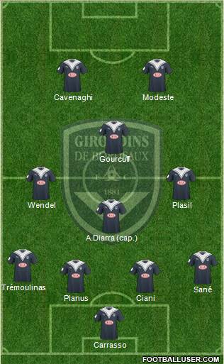 FC Girondins de Bordeaux Formation 2010