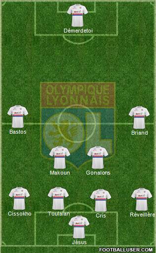 Olympique Lyonnais Formation 2010