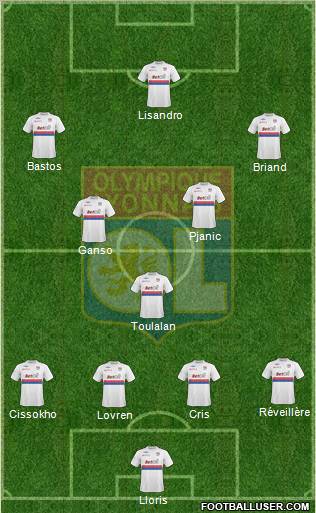 Olympique Lyonnais Formation 2010