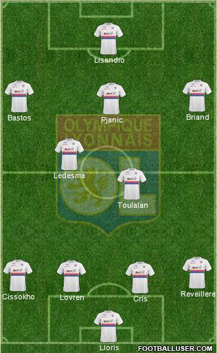 Olympique Lyonnais Formation 2010