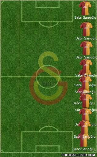 Galatasaray SK Formation 2010