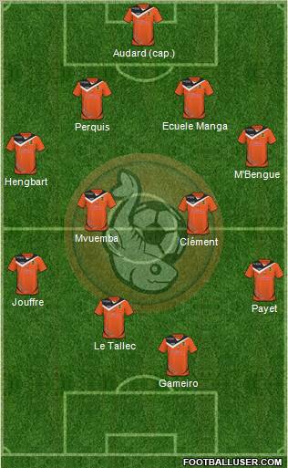 FC Lorient Bretagne Sud Formation 2010