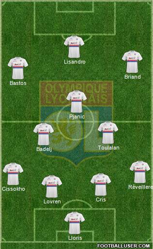 Olympique Lyonnais Formation 2010