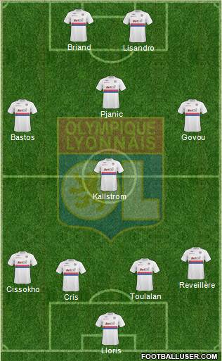 Olympique Lyonnais Formation 2010