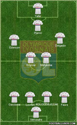 Olympique Lyonnais Formation 2010