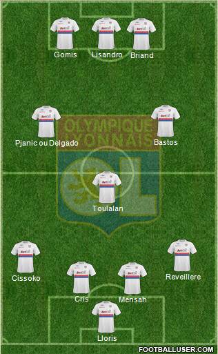 Olympique Lyonnais Formation 2010