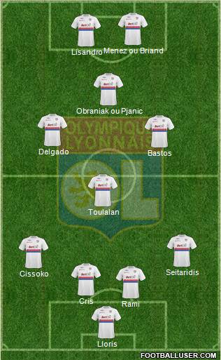 Olympique Lyonnais Formation 2010