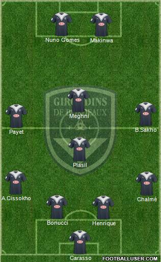 FC Girondins de Bordeaux Formation 2010