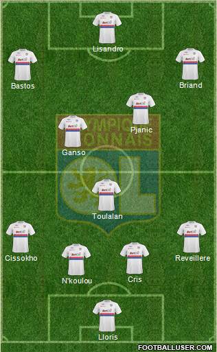 Olympique Lyonnais Formation 2010