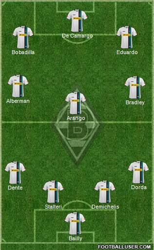 Borussia Mönchengladbach football formation