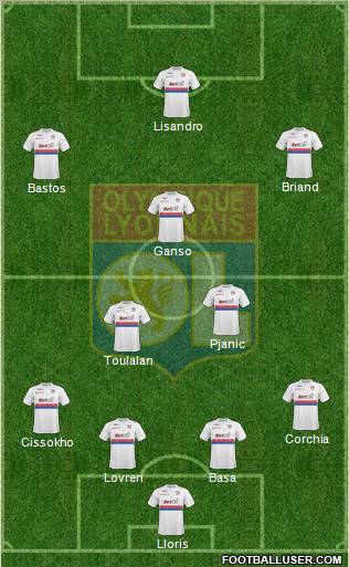 Olympique Lyonnais Formation 2010