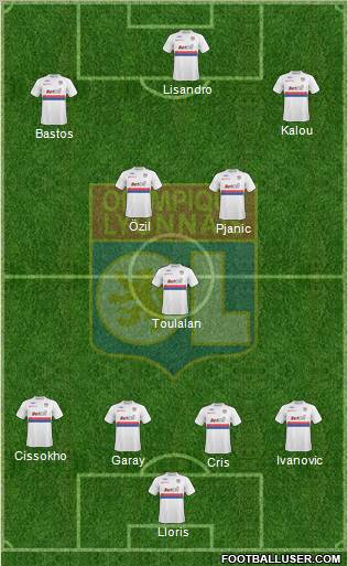 Olympique Lyonnais Formation 2010