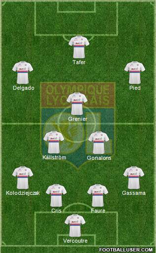 Olympique Lyonnais Formation 2010