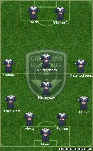 FC Girondins de Bordeaux Formation 2010