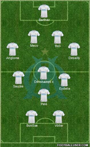 Olympique de Marseille Formation 2010
