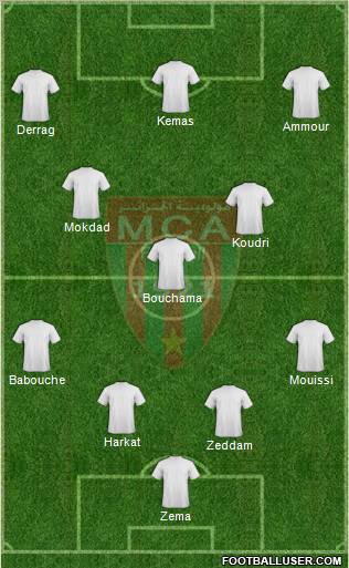 Mouloudia Club d'Alger Formation 2010