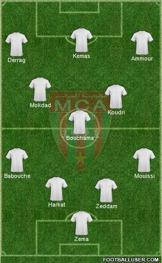 Mouloudia Club d'Alger football formation