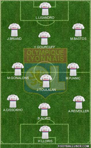 Olympique Lyonnais Formation 2010