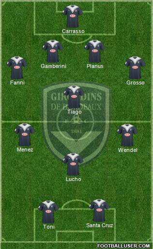 FC Girondins de Bordeaux Formation 2010
