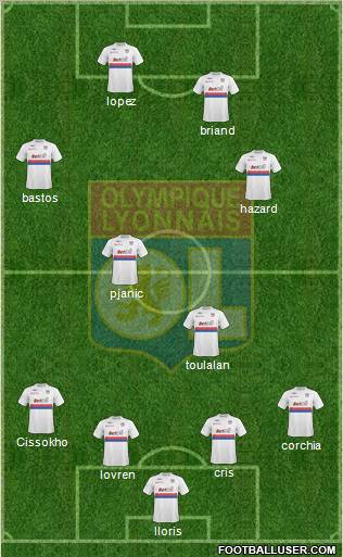 Olympique Lyonnais Formation 2010