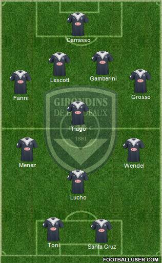 FC Girondins de Bordeaux Formation 2010