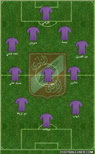 Al-Ahly Sporting Club Formation 2010