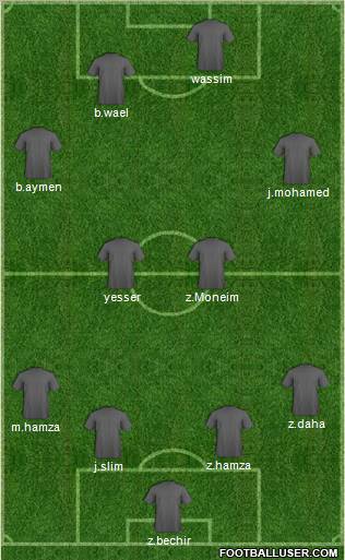 Pro Evolution Soccer Team Formation 2010