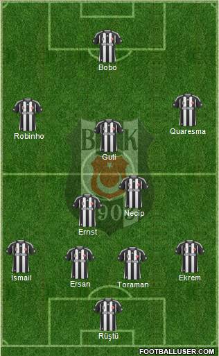 Besiktas JK Formation 2010