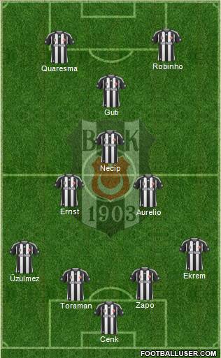 Besiktas JK Formation 2010