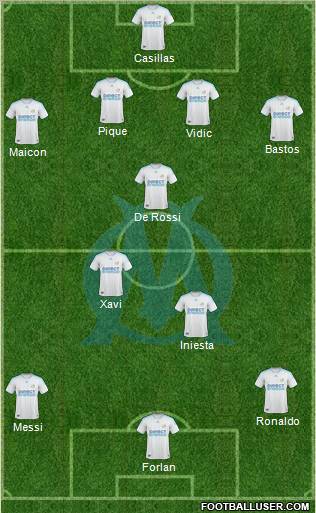 Olympique de Marseille Formation 2010