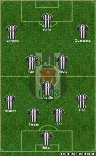 Besiktas JK Formation 2010