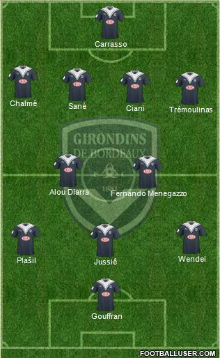 FC Girondins de Bordeaux Formation 2010