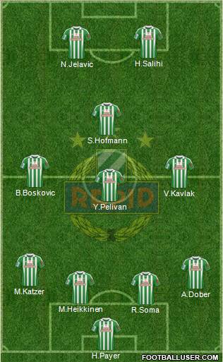 SK Rapid Wien Formation 2010