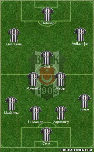 Besiktas JK Formation 2010