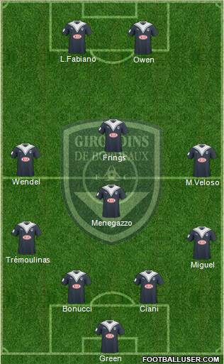 FC Girondins de Bordeaux Formation 2010