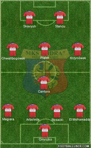 Odra Wodzislaw Slaski Formation 2010