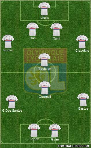 Olympique Lyonnais Formation 2010
