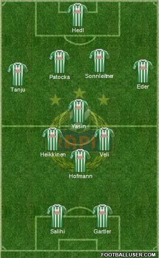 SK Rapid Wien Formation 2010