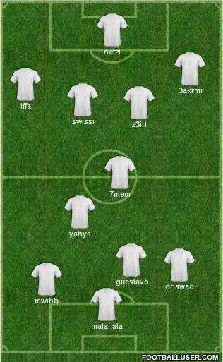 Club Africain Tunis Formation 2010